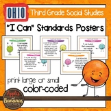 Ohio Social Studies Standards - Third Grade Posters
