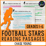 Football Reading Passages: Chase Young (Grades 1-6) Distan