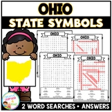 Ohio State Symbols Word Search Puzzle Worksheets