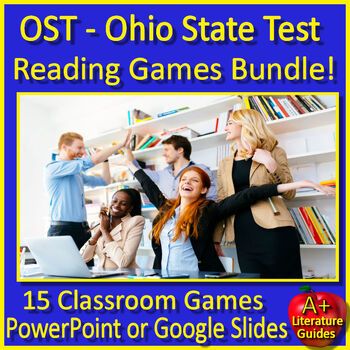 Preview of OST Ohio State Test Prep Reading ELA Review Games 15 Game Shows Ohio AIR