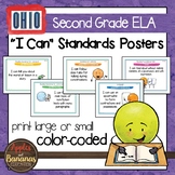 Ohio's Learning Standards Second Grade ELA "I Can"  Posters