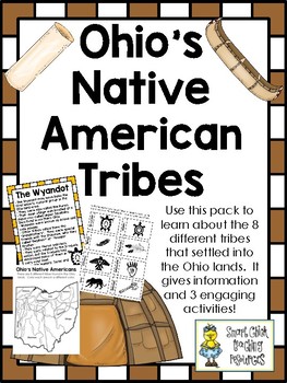 Preview of Ohio's Native American Tribes - Notes and Interactive Notebook Activities