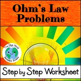 Ohm's Law Problems Worksheet