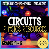 Ohm's Law, Series & Parallel Circuits PowerPoint, Labs, Wo