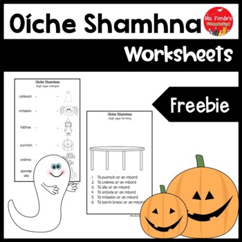Preview of Oíche Shamhna Activity Sheets
