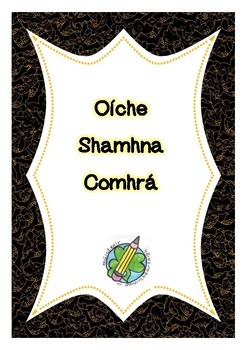 Preview of *FREEBIE* Oíche Shamhna Comhrá