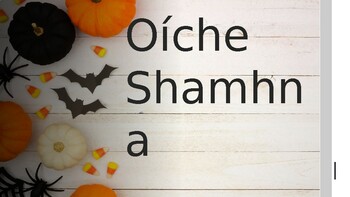Preview of Oíche Shamhna Title (Gaeilge)