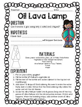 Preview of Oil Lava Lamp Experiment