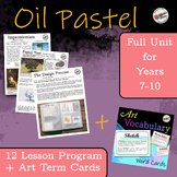 'All About Oil Pastel' - 12 Lesson Bundle - With Bonus Van