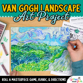 Oil Pastel Art Lesson for Middle School: Van Gogh Art Proj