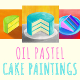 Oil Pastel Cake Paintings - Wayne Thiebaud (Art Project & 