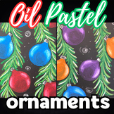 Oil Pastel Christmas Ornament Tutorial Step by Step | Wint