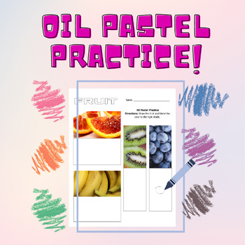 Oil Pastels- Rule of 3's – The Romantic Homeschooler