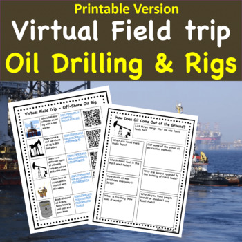 Preview of Oil Rig Virtual Field Trip