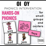 OI OY Phonics Games, Printables, and Seesaw for Centers an