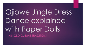 Preview of Ojibwe Jingle Dress and Dance Powerpoint and Paper Dolls Bundle