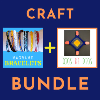 Preview of Ojos de Dios & Macrame Bracelets - CRAFT BUNDLE