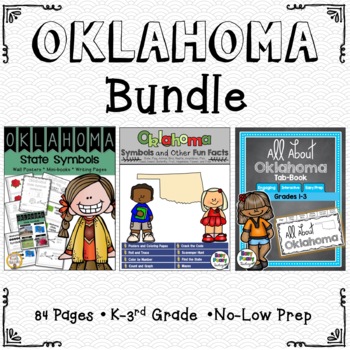 Preview of Oklahoma Bundle - Three Sets of Lesson Helps