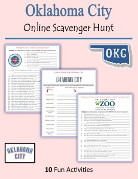 Preview of Oklahoma City - Online Scavenger Hunt