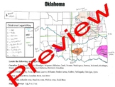 Oklahoma Geography Mapping Activity