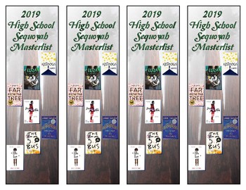 Preview of Oklahoma High School Sequoyah Masterlist Bookmarks (2019)