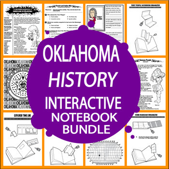 Preview of Oklahoma History State Study–3rd Grade–ALL Content Included–No Textbook Needed