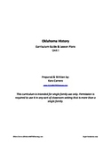 Oklahoma History Unit I - Geography