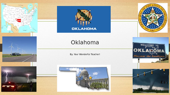 Preview of Oklahoma Powerpoint