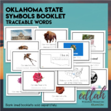 Oklahoma State Symbols Booklet - Traceable Words