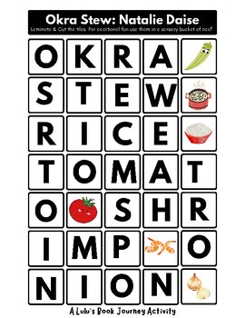 Preview of Okra Stew Story Tiles
