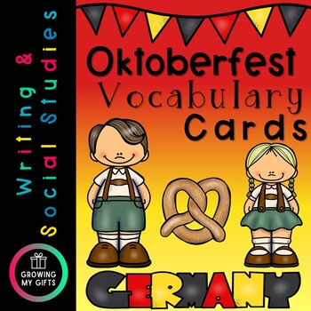 Preview of Oktoberfest Vocabulary Cards