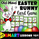 Old Bunny Note Naming Music Game: Spring Music Activity fo