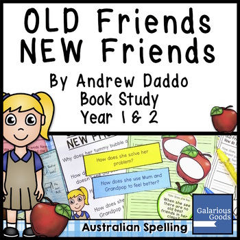 Preview of Old Friends New Friends by Andrew Daddo - Picture Book Study