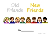 Old Friends, New Friends personalised BM visual book for b