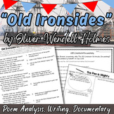 Old Ironsides Poetry Analysis, Writing Task, and Documenta