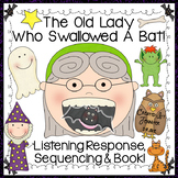 Old Lady Swallowed A Bat Listening Response, Sequencing & 