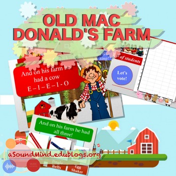 Preview of Old Mac Donald's Farm (w/ graphing activity)