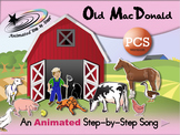 Old MacDonald - Animated Step-by-Step Song - PCS