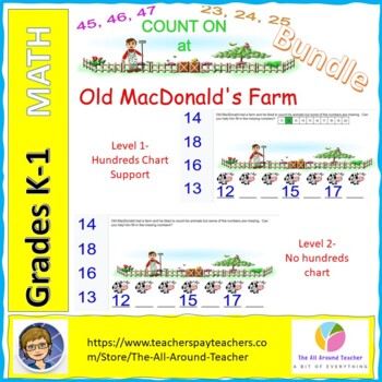Preview of Bundle-Old MacDonald Counting