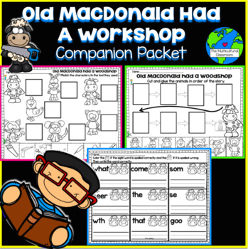 Preview of Old MacDonald Had a Workshop Companion Packet