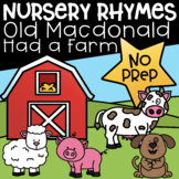 Old MacDonald Nursery Rhymes and Songs Posters, Readers an