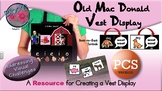 Old MacDonald Vest Display - PCS