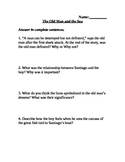 Old Man and the Sea Study Quide Questions Group Activity