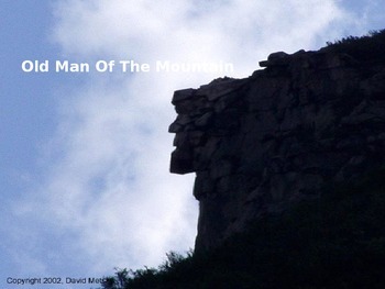 Preview of Old Man of the Mountain - Power Point - History Facts Collapse - 6 Slides