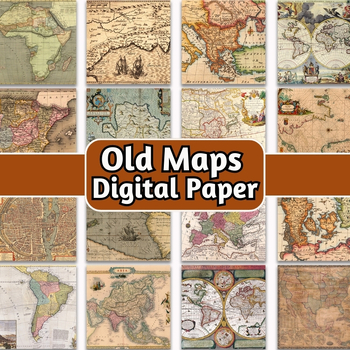 Preview of Old Maps Digital Paper