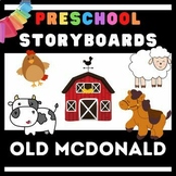 Old McDonald Song + Story Board Characters, Worksheets + F