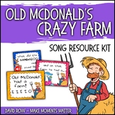 Old McDonald's CRAZY Farm!  Mix and Match Song with Real Animal Sounds