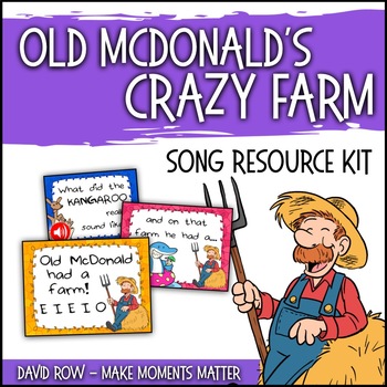 Preview of Old McDonald's CRAZY Farm!  Mix and Match Song with Real Animal Sounds