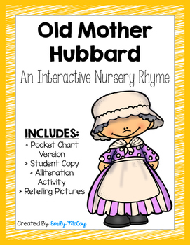 Old Mother Hubbard-Interactive Nursery Rhyme by Teaching and Touchdowns