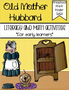 Preview of Old Mother Hubbard - Literacy & Math for Early Learners